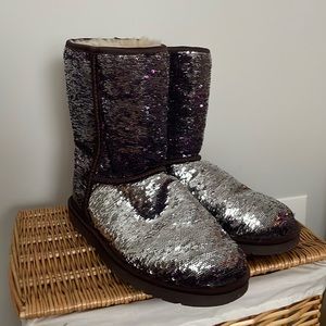 Sequin Ugg Boots
